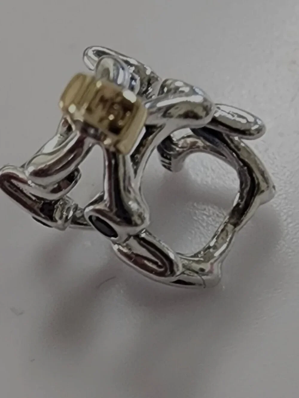 Authentic Pandora Christmas Tree Two-Tone Charm
